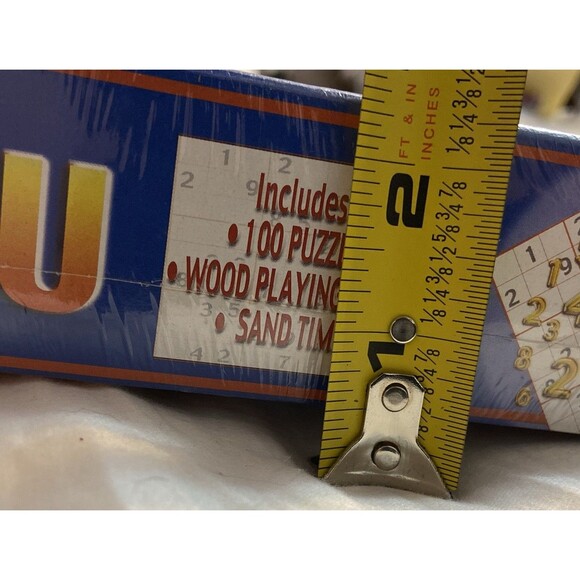 The Original Sudoku Board Game (Cardinal, 2005) New Sealed Box Wooden Pieces - Picture 9 of 9